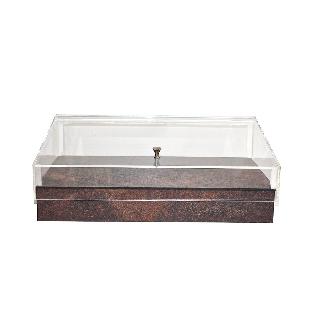 Yegam - Espositore refrigerato con pianetto in ruggine GN 1/1 T-Collection