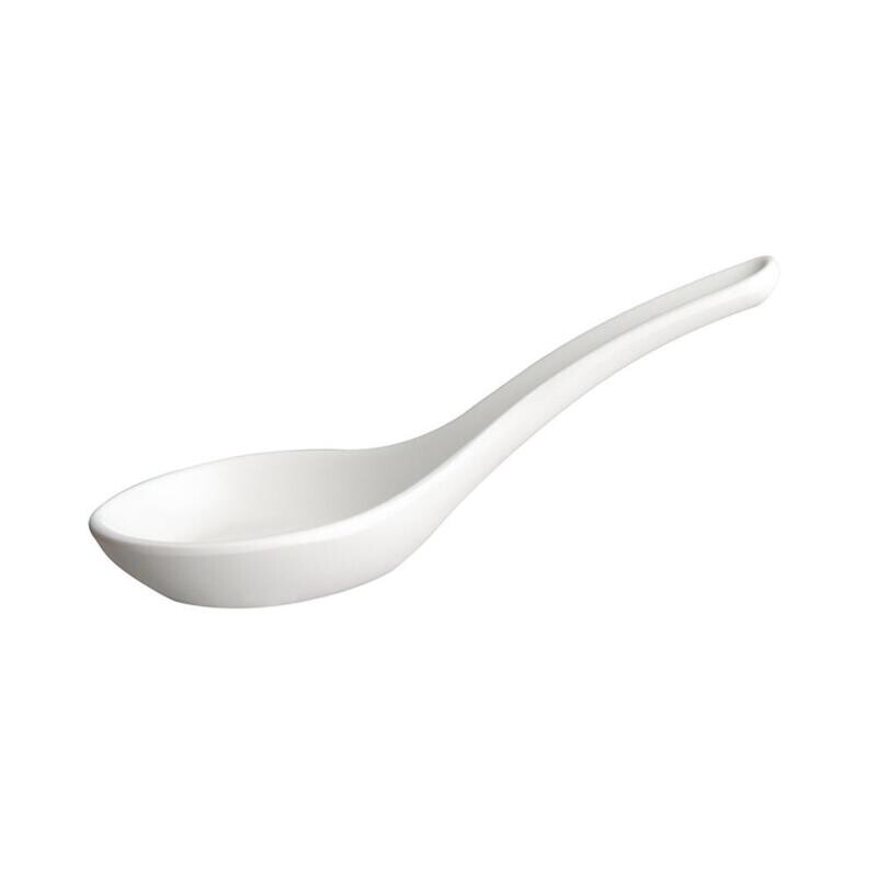APS - Cucchiaio finger food &quot;Friendly&quot; 4,5 x 13,5 cm Bianco