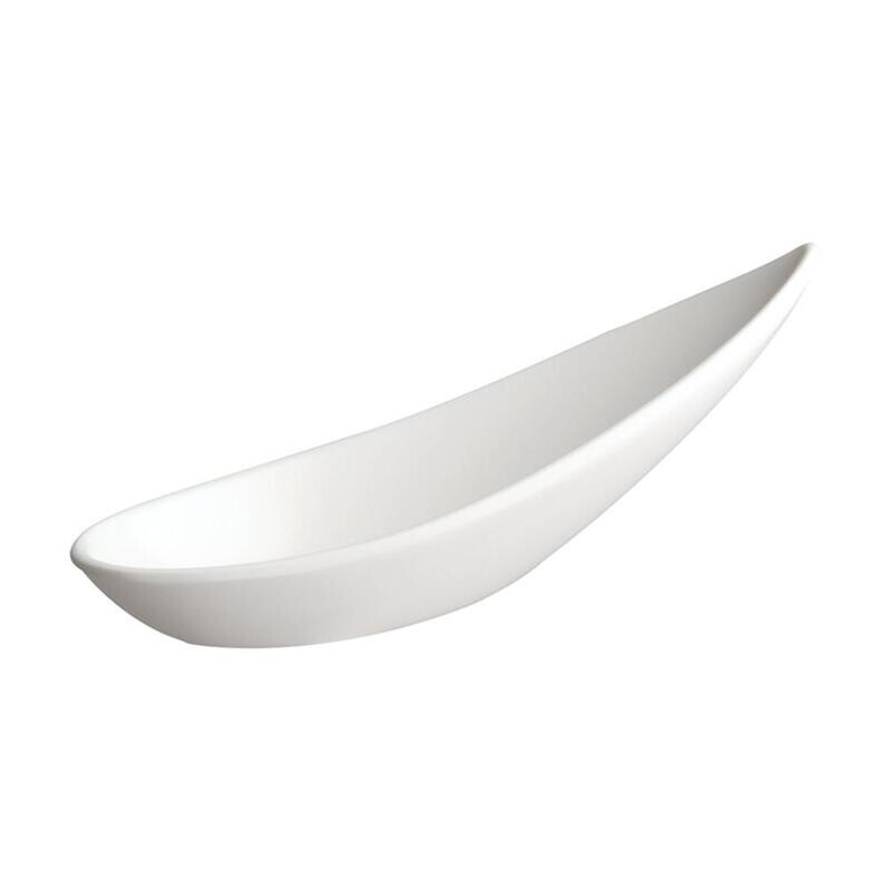 APS - Cucchiaio finger food &quot;Friendly&quot; 4,5 x 11 cm Bianco