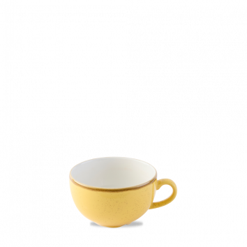 Churchill - Tasse cappuccino 34 cl Mustard Seed Yellow Stonecast