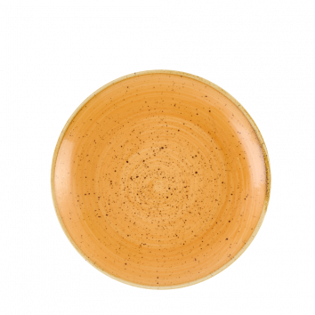 Churchill - Teller flach 16,5 cm Tangerine Stonecast