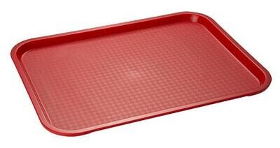 APS - Vassoio fast food 31 x 41 cm Rosso
