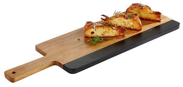 APS - Tagliere da portata &quot;Rockwood&quot; 18 x 56 cm