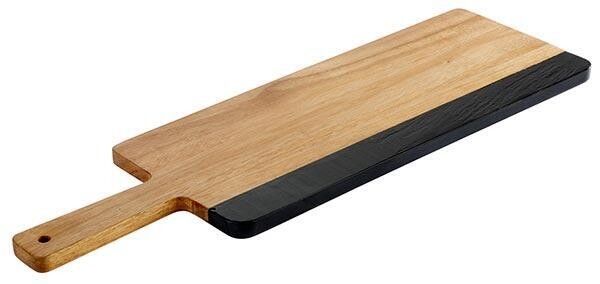 APS - Tagliere da portata &quot;Rockwood&quot; 15 x 48,5 cm