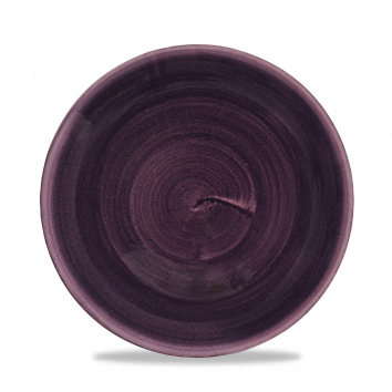Churchill - Teller flach 21,7 cm Patina Deep Purple Stonecast