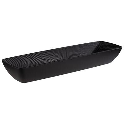 APS - Ciotola GN 2/4 &quot;Nero&quot; 16,2 x 53 cm