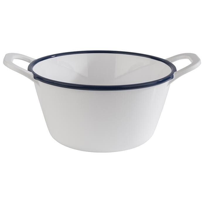 APS - Bowl &quot;Enamel Look&quot; 21.5 x 16.5 cm 1L