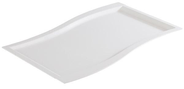 APS - Vassoio GN 1/1 &quot;Sinus&quot; 32,5 x 53 cm Bianco
