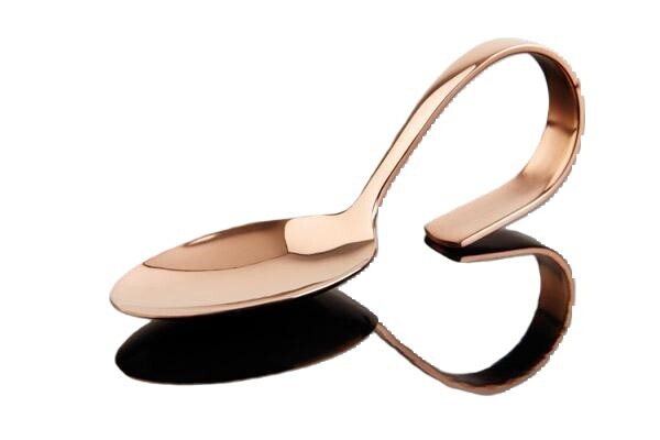 APS - Cucchiaio gourmet &quot;Classic&quot; 4,5 x 12 cm Rame