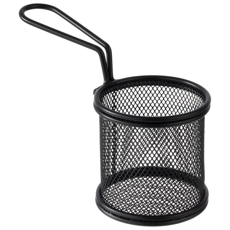 APS - Cestino per frittura &quot;Snackholder&quot; 8 cm Nero