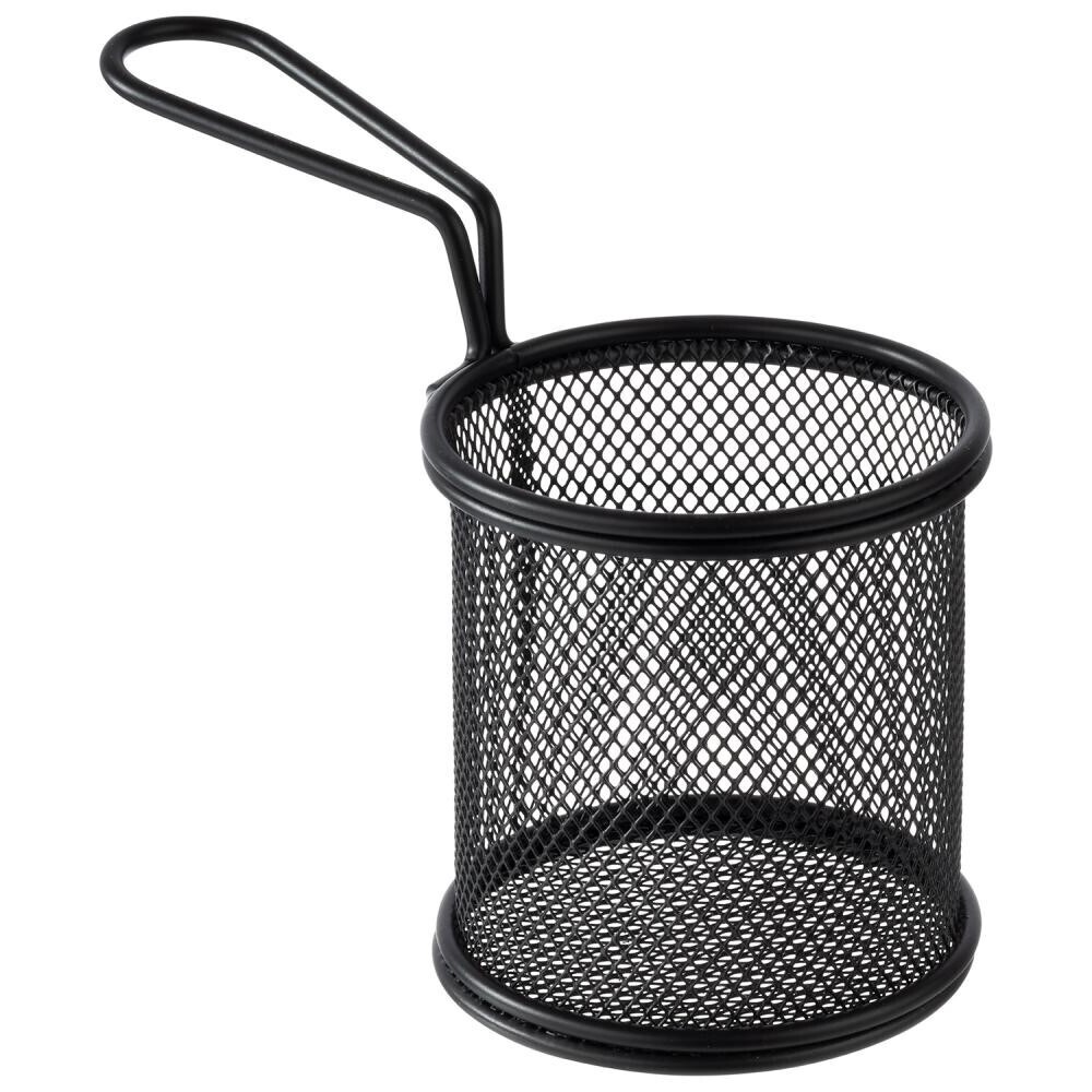 APS - Cestino per frittura &quot;Snackholder&quot; 9 cm Nero