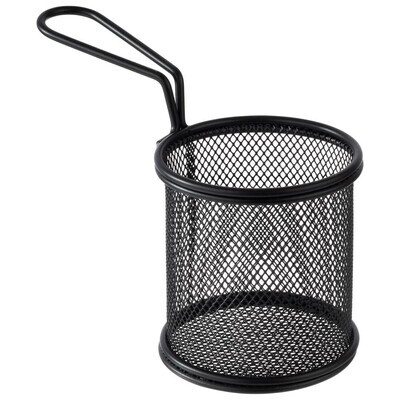 APS - Cestino per frittura &quot;Snackholder&quot; 9 cm Nero