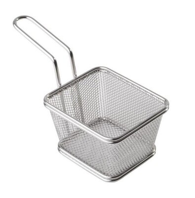 APS - Cestino per frittura &quot;Snackholder&quot; 8,5 x 10 cm Argento