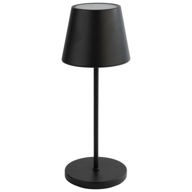 APS - Lampada da tavolo &quot;Merle&quot; 30,5 x 11 cm Nero