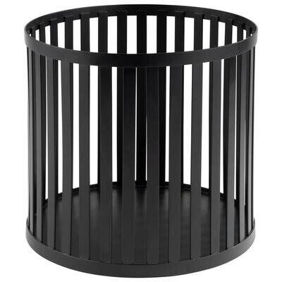 APS - Korb/Ständer &quot;Aps Plus&quot; 21 x 21 cm Schwarz