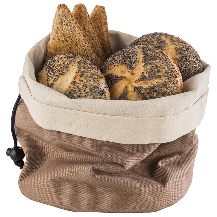 APS - Sacchetto pane con Cuscino Termico 19 cm Marrone