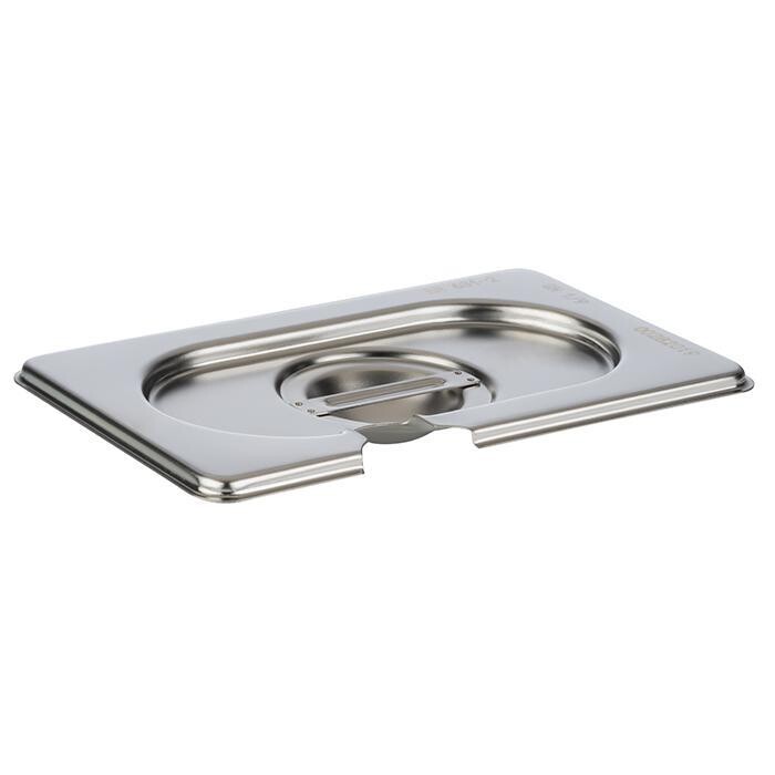 APS - Coperchio GN 1/9 con incavo per cucchiaio 10,5 x 17,5 cm