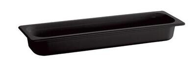 APS - Contenitore GN 2/4 &quot;Ecoline&quot; 16,2 x 53 cm 3L Nero