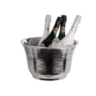 APS - Secchiello portabottiglie &quot;Stainless&quot; 33 cm Argento