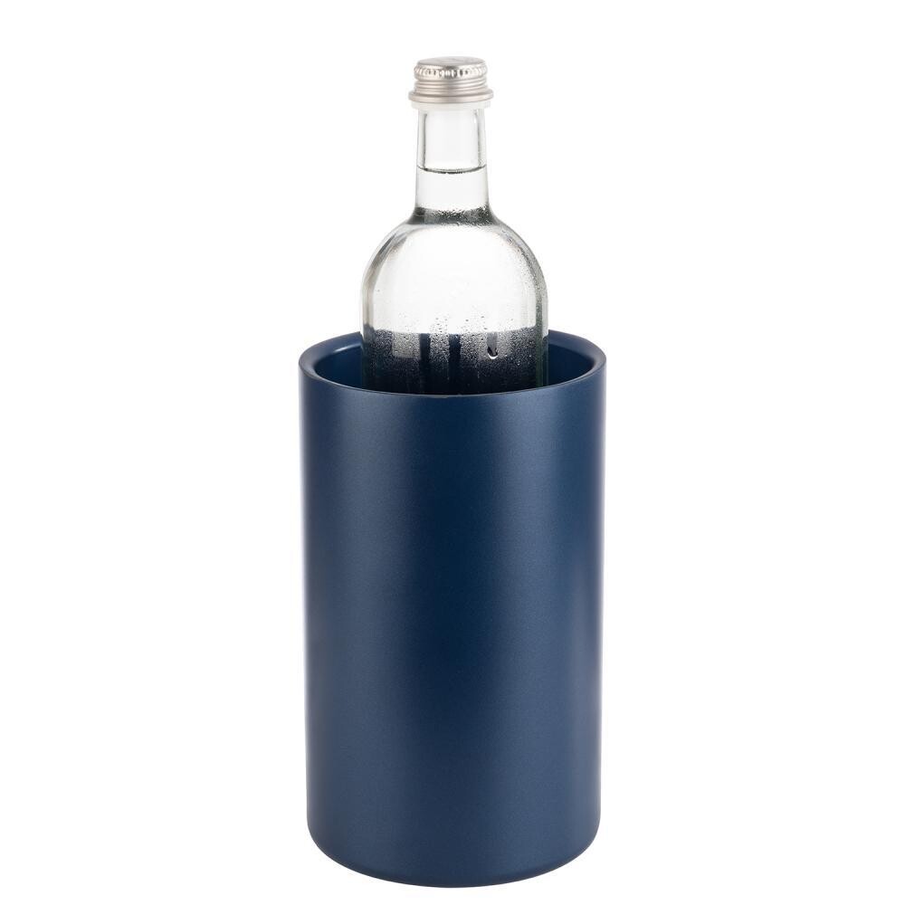 APS - Flaschenkühler 12 x 12 cm Blau