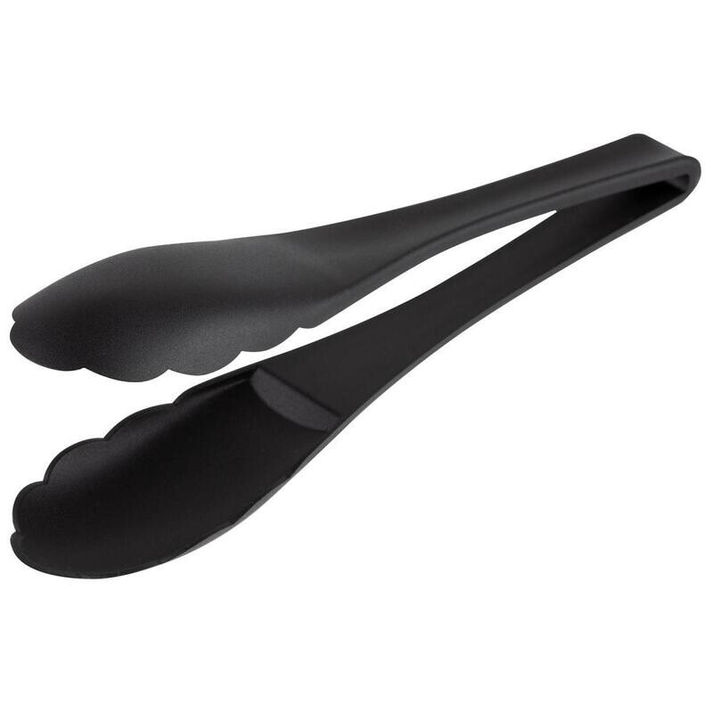 APS - Pinze per insalata &quot;Easylift&quot; 25,5 cm Nero