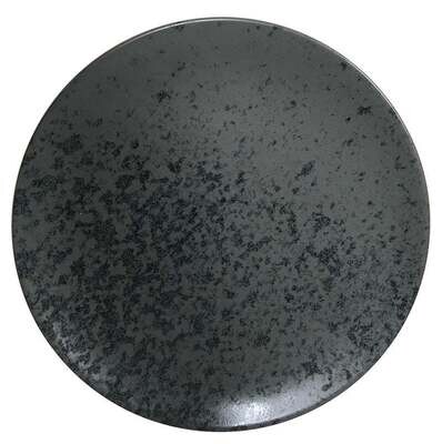 Bauscher - Piatto Piano 20 cm Nero Sandstone