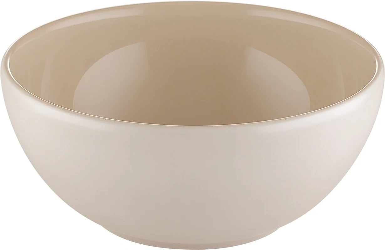 Bauscher - Ciotola Rotonda 0,85 l Beige Sandstone
