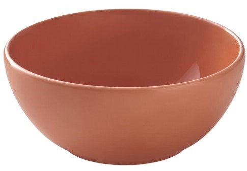 Bauscher - Schüssel rund 0,65 l Orange Sandstone