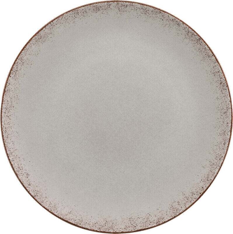 Bauscher - Piatto Piano 20 cm Grigio Modern Rustic