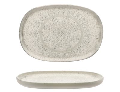 Mesa Ceramics - Vassoio ovale 33 x 23 cm Lace