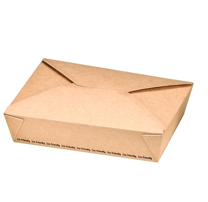 Firstpack - Essensboxen aus Kraft 21,5x16x5 cm