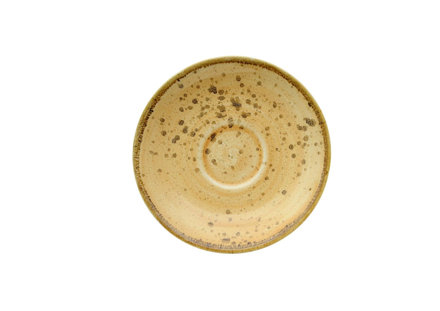 Sango Hospitality - Teller für Kaffeetasse 12 cm Java Sunrise Yellow