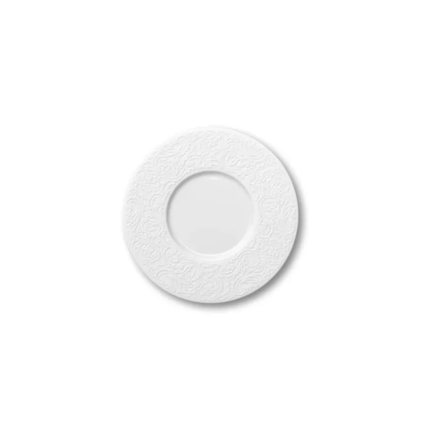 Degrenne - Untertasse für Espresso 12,6 cm Collection L Couture Weiß