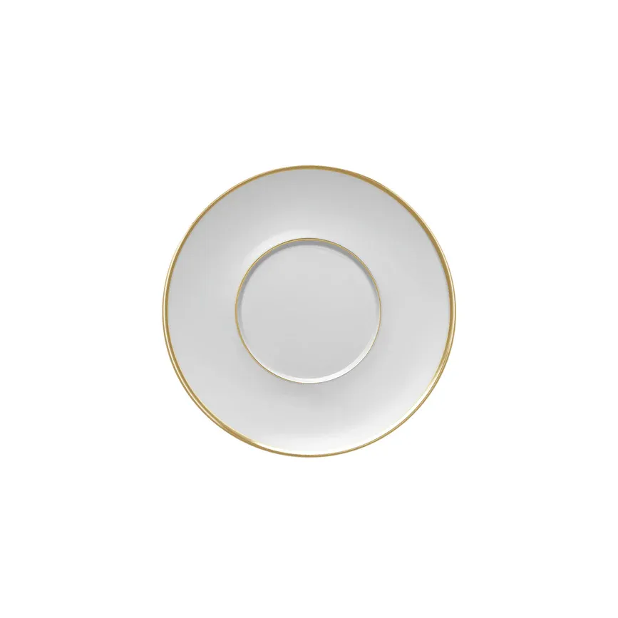 Degrenne - Piattino per Tazza Colazione 19 cm Galon Oro