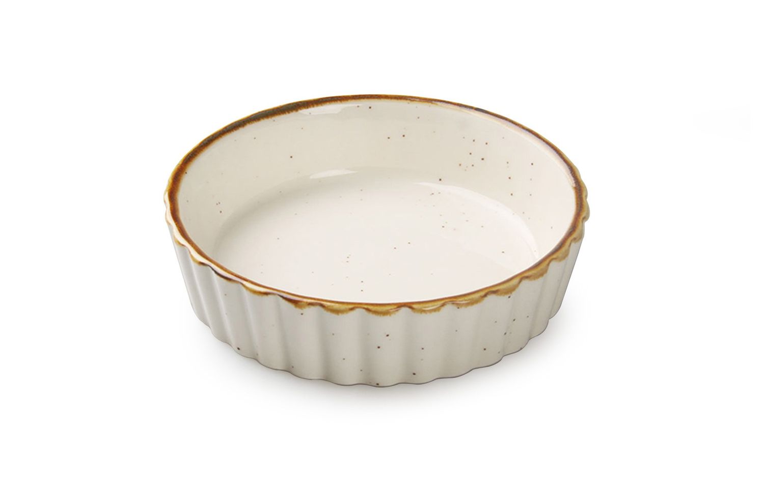 Lioness - Mini pie dish 11.5 x 2.8 cm Justcolor Sesame Cream
