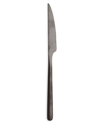 Comas - Coltello tavola 23,3 cm Canada Vintage Nero