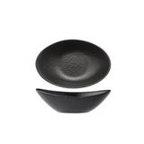 Güral Porselen - Coppetta Ovale 11 x 7,5 cm Black Matt