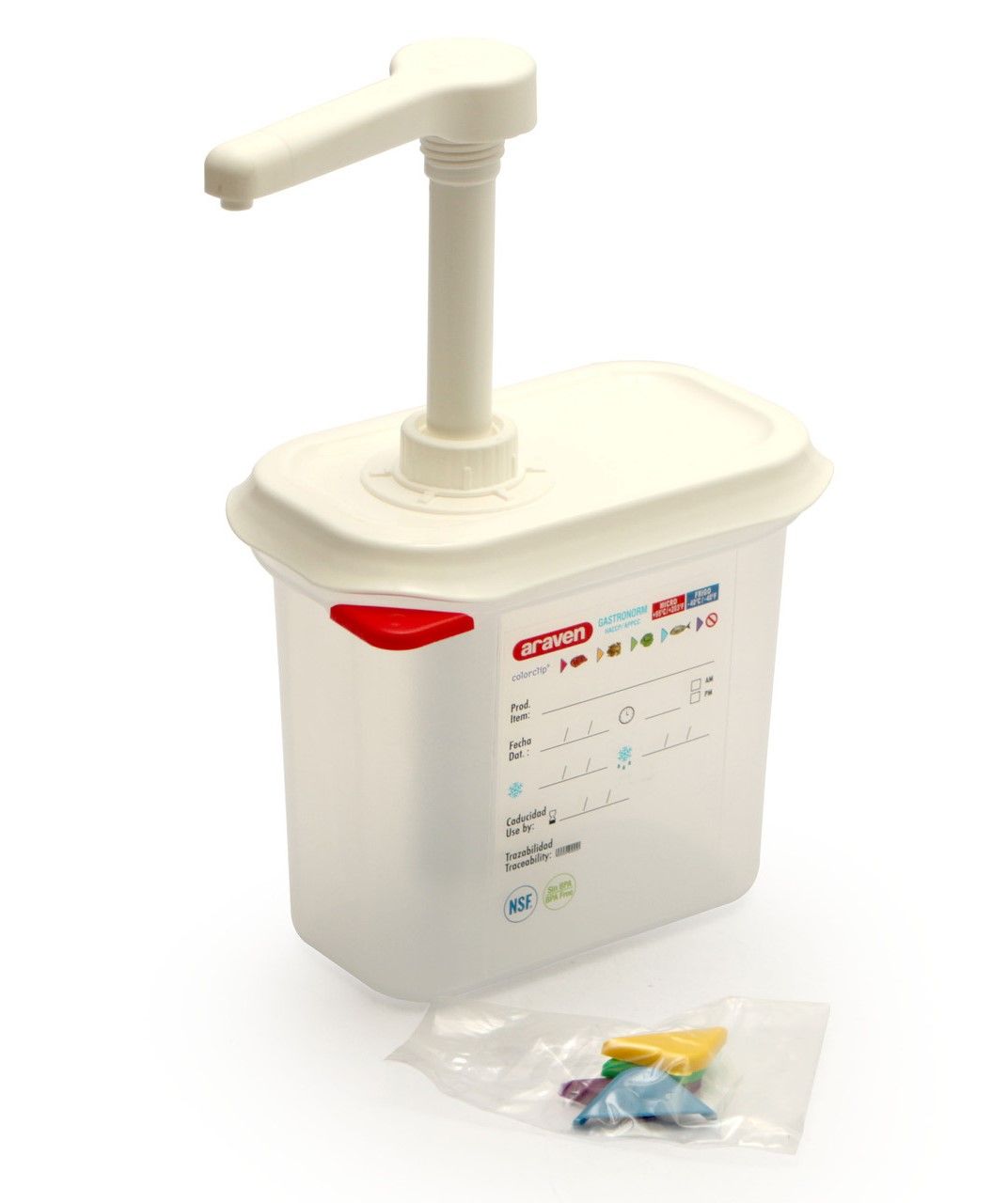 Dispenser Salse Con Erogatore 1,5 lt - Araven