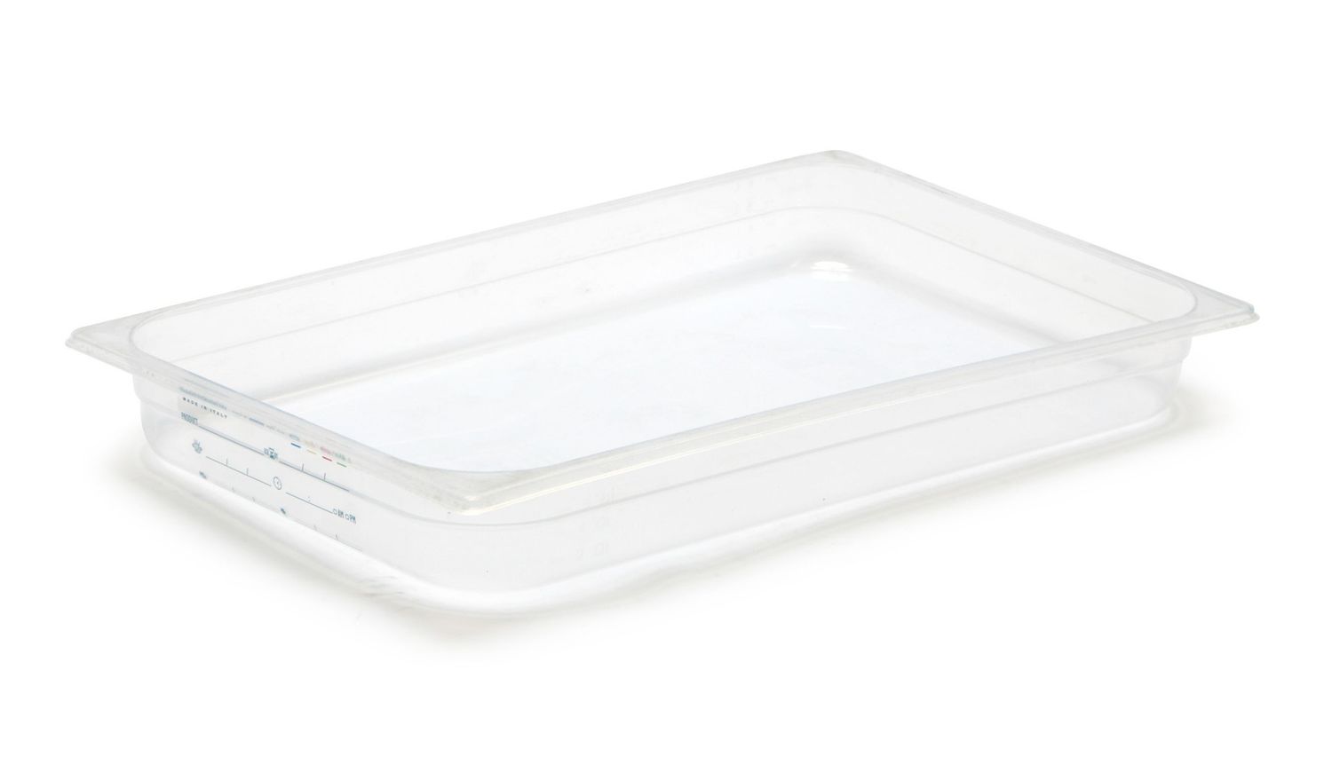 Mori 2A - Bacinella graduata GN 1/1 53 x 32,5 x 6,5 cm