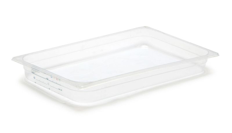 Mori 2A - Bacinella graduata GN 1/1 53 x 32,5 x 6,5 cm