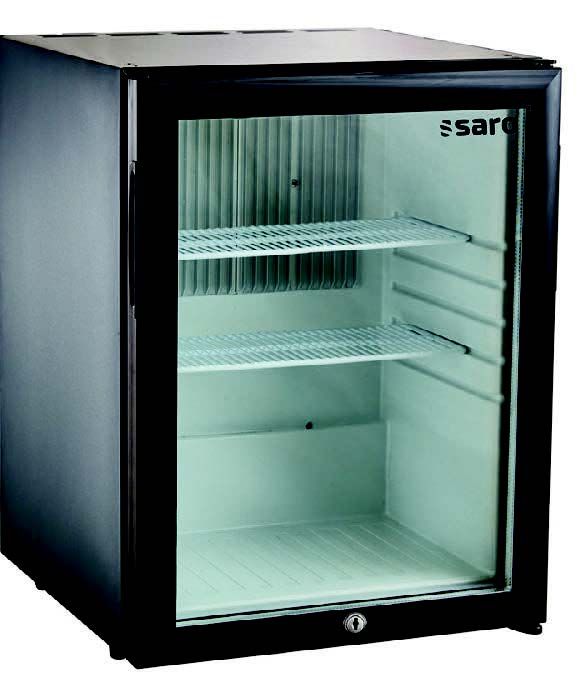 Saro - Minibar con porta in vetro ad assorbimento MB 40 G