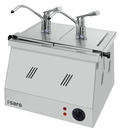 Saro - Bainmarie 2 x 1/4 und 2 x 1/6 mit Pumpenkopf BM-0214