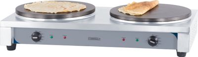 Casselin - Doppelter elektrischer quadratischer Crêpesbereiter 40