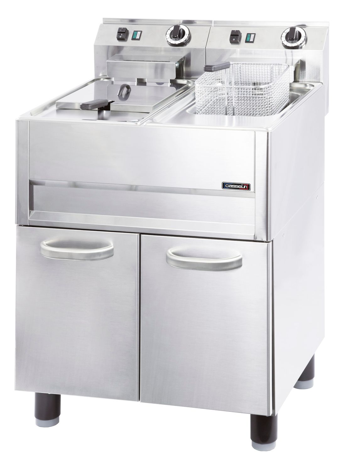 Casselin - Friggitrice elettrica su vano 2 x 13 l