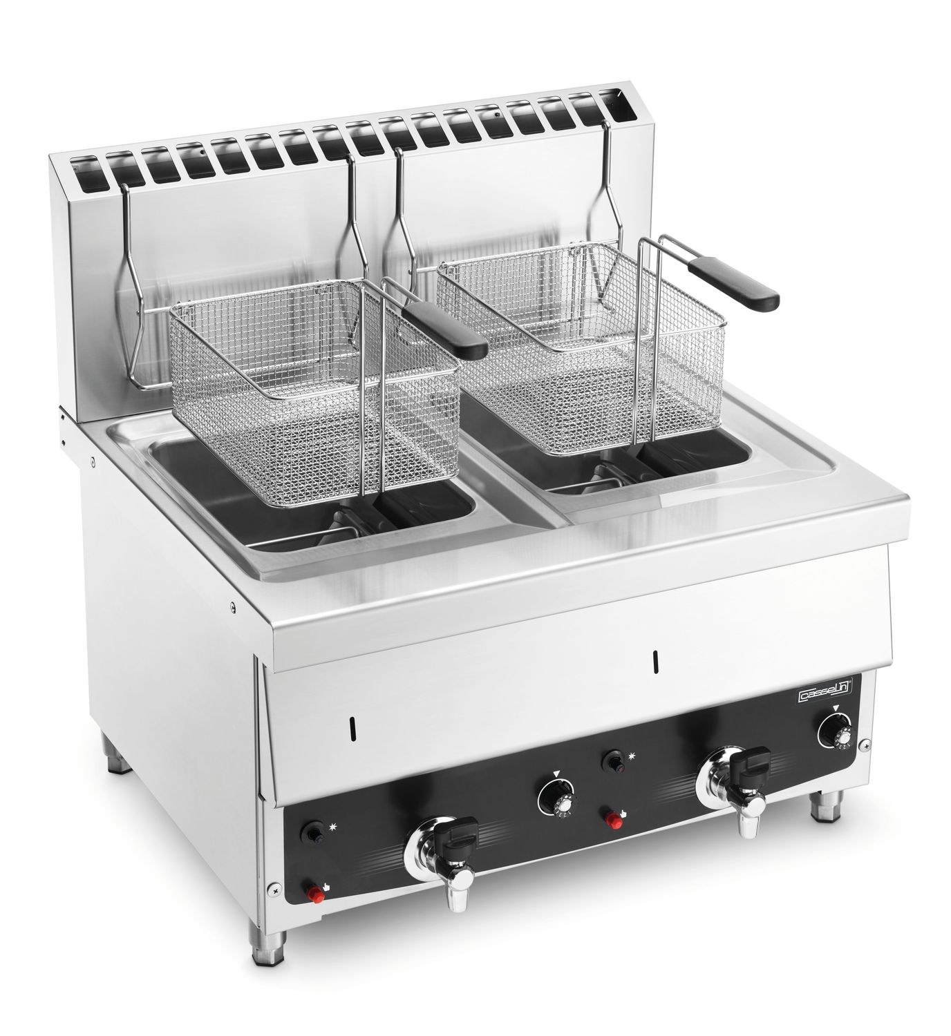 Casselin - Friggitrice a gas 2 x 10 l