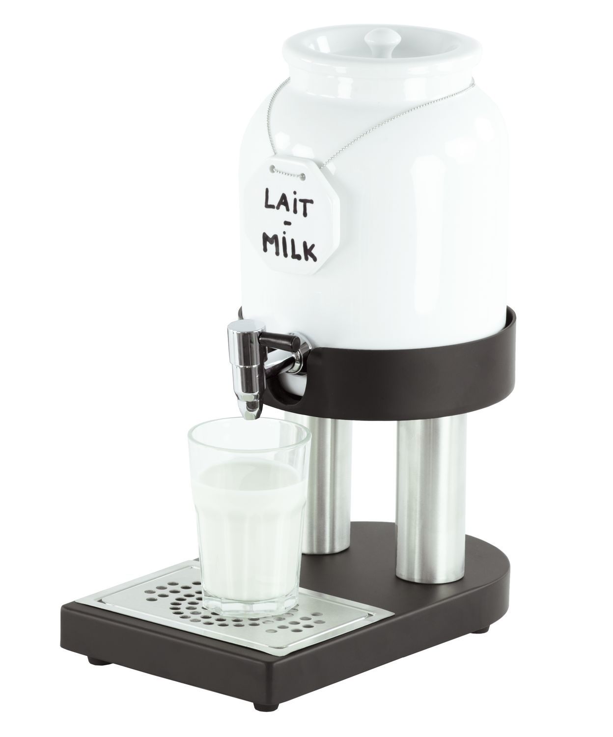 Casselin - Distributore di latte freddo in porcellana 4 l