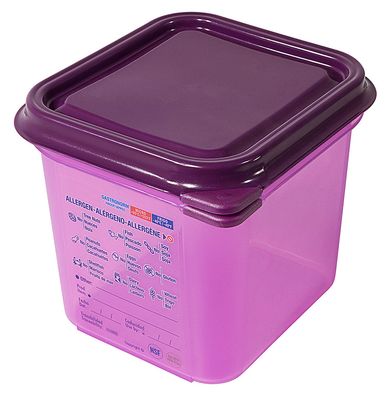 Contenitore per alimenti GN 1/6 allergenico - Contacto