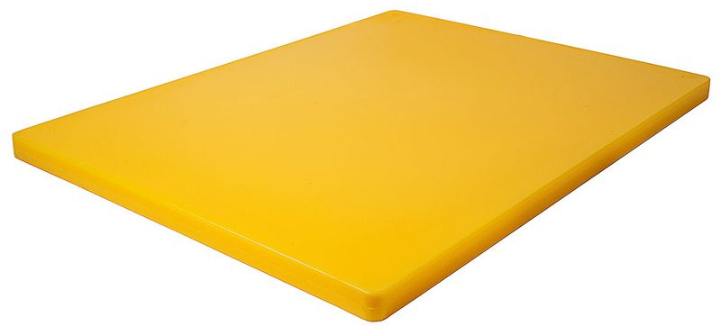 Tagliere senza piedi 61 x 46 cm Giallo - Contacto