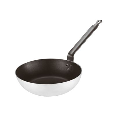 Paderno - Padella bombata antiaderente manico ferro 32 x 7,5 cm 6100