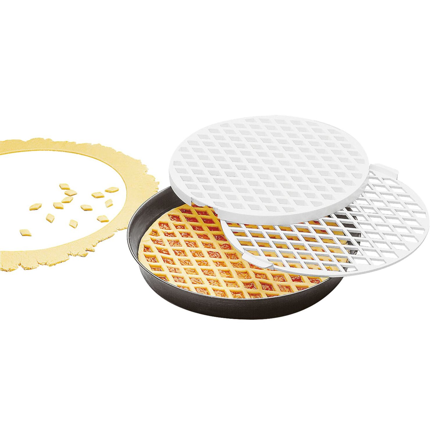 Paderno - Stampo Decora Crostate 30 cm